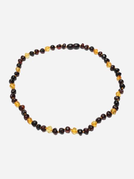 Standart Karışık Renk Kehribar Kolye